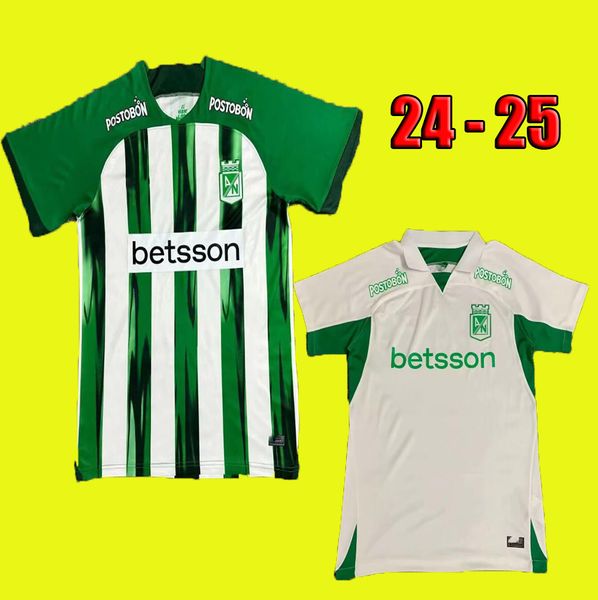 2024 Atlético Nacional Medellín camisetas de fútbol 2024 2025 J.Duque DA COSTA D.Pabón Jarlan camiseta de fútbol local visitante