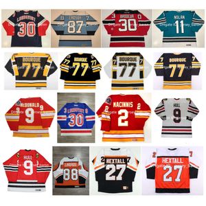 SJ CCM Ray Bourque Hockey Jersey Al Innis Lanny McDonald Bobby Hull Sidney Crosby Henrik Lundqvist Martin Brodeur Owen Nolan Eric Lindros Ron