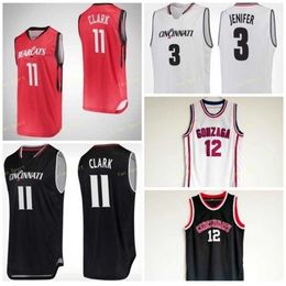 Sj Cincinnati Bearcats College Basketball Jersey 31 Sam Martin 32 Sj hn Koz 34 Jarron Cumberland 12 Oscar Robertson Cousu sur mesure