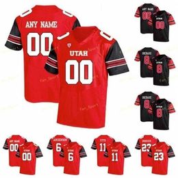 Sj NCAA College Jerseys Utah Utes 32 Eric Weddle 92 Star Lotulelei 1 Tyler Huntley 2 Zack Moss 8 Siaosi Mariner Football personnalisé cousu