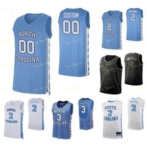 Sj NCAA College North Carolina Tar Heels Basketball Jersey 0 Anthony Harris 1 Leaky Black 11 Shea Rush 13 Cameron Sj hnson Cousu sur mesure