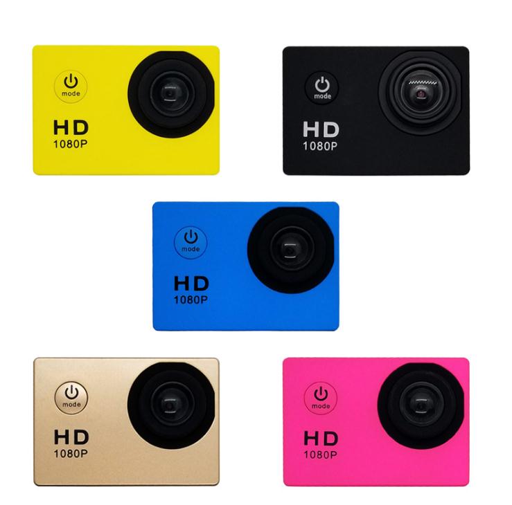 1080P Casco Sport DVR Videocamera DV Video Car Cam Action Impermeabile Videocamera subacquea 30M Multicolore