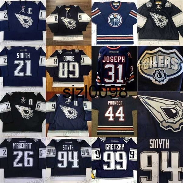 Sj98 2001 Vintage Edmonton Koho Jersey 97 Connor McDavid 15 Brad Isbister 21 Jason Smith 26 Todd Marchant 49 Jan Horacek 89 Mike Comrie 94 RYAN