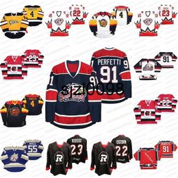 Sj98 Maillot de repêchage de hockey 2020 Jack Quinn Quinton Byfield Quinton Byfield Cole Perfetti Marco Rossi Jamie Drysdale Alexander Holtz Tim