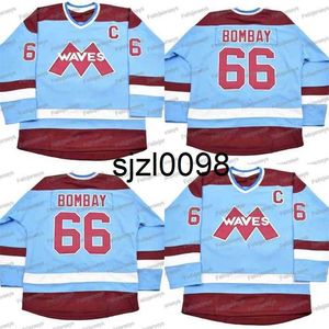 Sj98 66 Mighty Ducks Gordon Bombay Film Maillot De Hockey 100% Broderie Hommes Femmes Maillots De Hockey Jeunesse Pas Cher Livraison Rapide