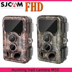 SJCAM M50 24MP 1296P Wildlife Trail Camera Fotoval 38-IR LED PIR Jachtcamera Wildlife WiFi 2,4 GHz Surveillance Tracking