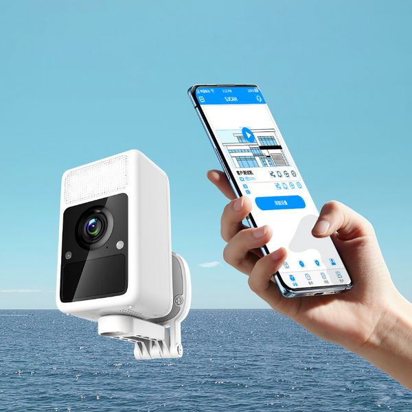 SJCAM S1 caméra domestique 10m PIR CCTV caméra de sécurité APP Surveillance et partage H.264 résolution 2K caméra d'action de Vision nocturne