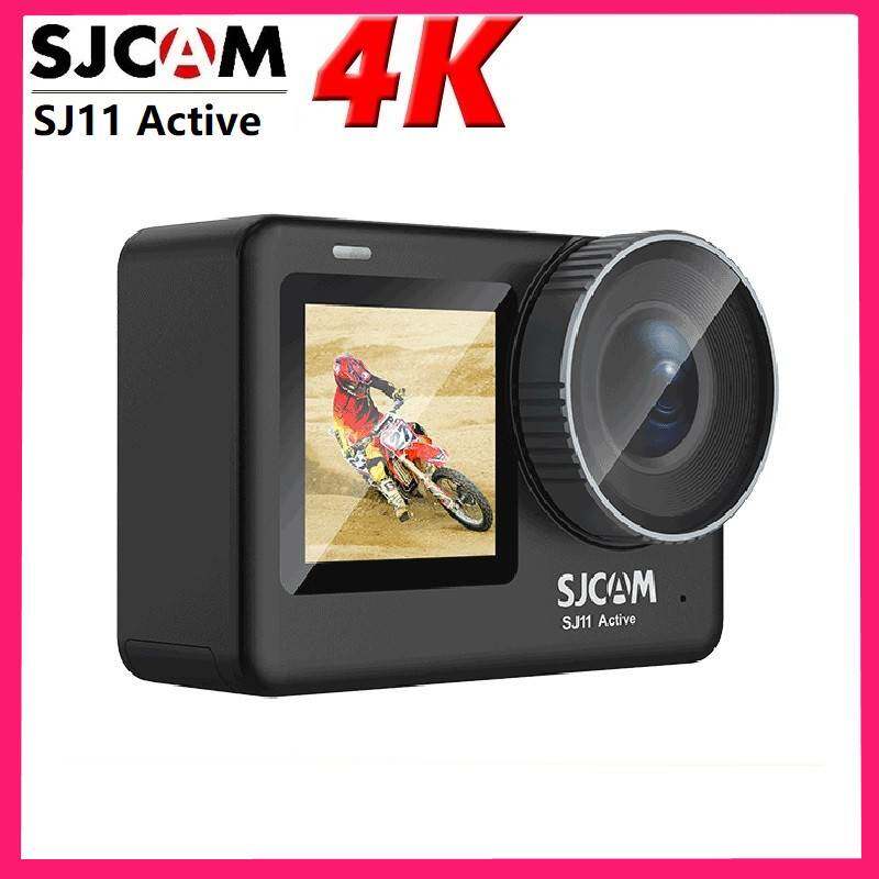 SJCAM SJ11 caméra d'action active double écran H.264 4K 30FPS Anti-secouement vidéo Ultra HD Streaming en direct GYRO WiFi sport à distance DV