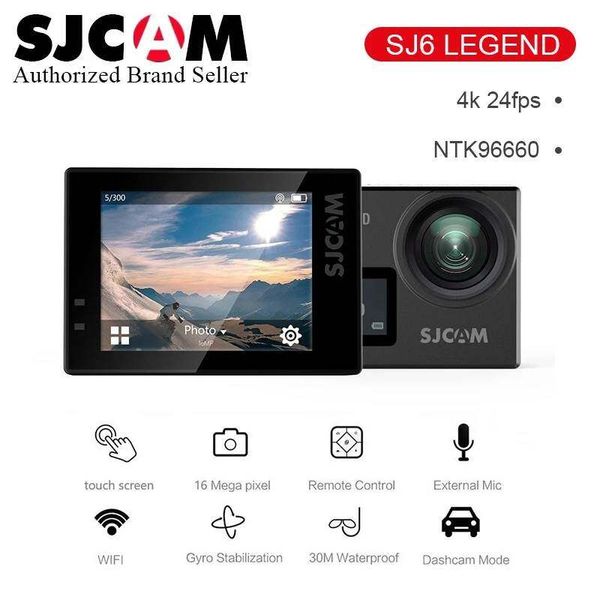 SJCAM SJ6 Legend caméra d'action 4K Wifi 30M étanche Ultra HD 2 