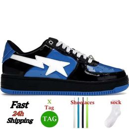 Sk Shoes Stask Sta Casual Low Men Femmes Patent Le cuir noir blanc ABC Camo Camou Skateboard Sports Ly Sneakers Trainers Outdoor Shark Sk U Ateboard 50