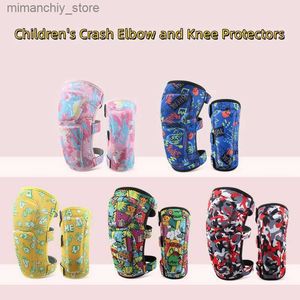 Skate Protective Gear Ensemble de protections pour coudes et genoux pour enfants, danse, basket-ball, football, équipement de sport, cyclisme, patinage à roulettes, équipement de protection Q231031