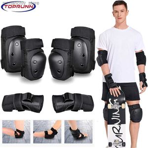 Équipement de protection pour patins Équipement de protection pour patins Genouillères et coudières pour adultes Protège-poignets pour patinage à roulettes Planche à roulettes Patins de patins Genouillères pour adultes Q231031