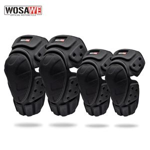 Skate Protective Gear Wosawe Cycling Elbow Protector Gnee Pads Eva pour le ski de ski de moto Ridng Racing Safety Gardes 230608