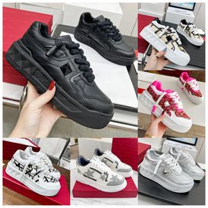 Skate Sneakers Designer One Stud Sneaker Dames Heren Platform Casual Schoenen Lace-Up Runner Trainer Schoenen