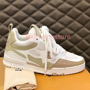 Skate Sneakers Designer Chaussures Fashion Chaussures Femmes hommes Mesh Abloh Sneaker Platform Virgil Maxi Casual Lace-Up Runner Trainer Shoes Outdoor Shoes C5