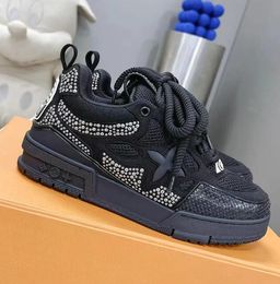 Skate Sneakers Designer Chaussures Fashion Femmes hommes Mesh Abloh Luxury Shoes Platform Virgil Maxi Casual Lace-Up Runner Trainer Sneaker Outdoor Luis Vuittons Szie35-43