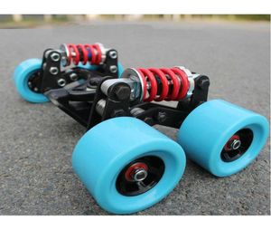 Skateboarden Merk Longboard Truck Ophangingen Met Lente Absorptie Stair Rover Trucks Voor 8 Wielen Skateboard DIY Accessoires8393638