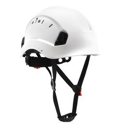 Schaatsen Helmen ABS-veiligheidshelm Constructie Klimmen Steeplejack Werknemer Beschermende helm Harde hoed Cap Outdoor Veiligheidsvoorzieningen op de werkplek CE 230921