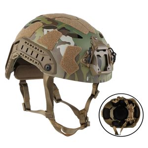 Skates Helmen Militaire Tactische Helm Vereenvoudigde versie Ops-Core Fast SF Super High Cut Helm CS Paintball Protection Airsoft Equipment 230614