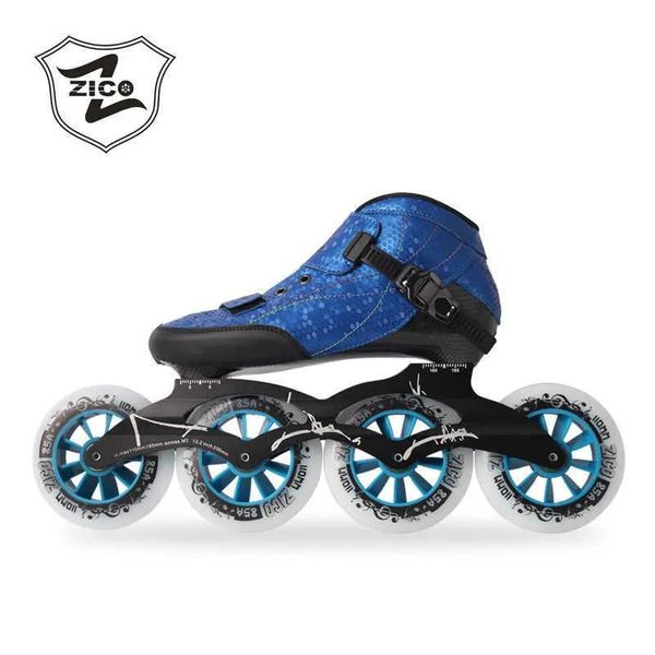 Patins à roulettes en ligne 3 4 roues patins de vitesse en ligne pour enfants adultes patinage de rue en plein air course patins à roulettes de sport 90 100 110 Ca