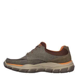 Skechers Respected Leto Mocassin pour homme avec bout élastique et lacets