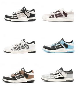 Baskets basses en cuir Skel Vente en ligne Bone Runners Styles emblématiques Chaussures de course Chaussures de sport hommes Magasin de baskets populaires baskets d'entraînement kingcaps