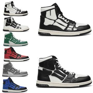 Skel Top Designer hardloopschoenen voor mannen dames multi -kleuren zwart wit groen rood blauw grijs chaussure topkwaliteit mode coole heren sport sneakers