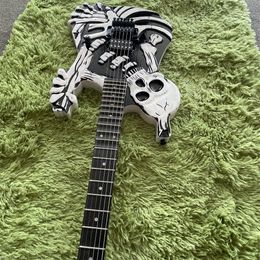 skelet speciale vorm Aanpassen vriendelijke elektrische gitaar accepteren OEM gratis snel schip