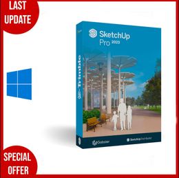SketchUp Pro 2023, multilingue, licence à vie, Windows, LIVRAISON INSTANTANÉE
