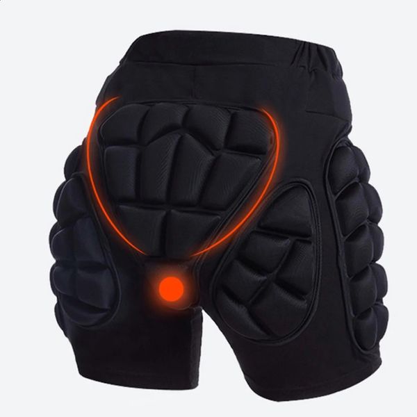 Guantes de esquí 13 unids Pantalones cortos acolchados protectores 3D Pantalones protectores de cadera de invierno Patinaje sobre hielo Protector de trasero Rodillo Snowboard Gear XSXXL 231116