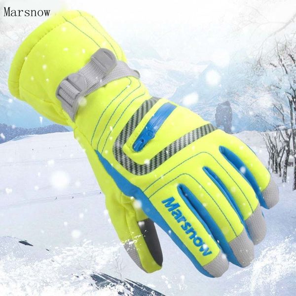 Gants de ski 30 degrés Marsnow marque hommes femmes neige équitation coupe-vent Sport de plein air thermique Snowboard hiver Ski 230926