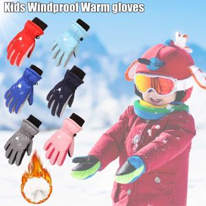 Skihandschoenen kinderen ing sneeuw winter buiten winddicht Keep warme kinderen jongens meisjes schaatsen snowboarden L221017