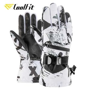 Skihandschoenen CoolFit Heren Dames Skihandschoenen Ultralight Waterdicht Winter Warme Handschoenen Snowboardhandschoenen Motorrijden Sneeuw waterdichte handschoenenL23118