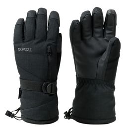 Gants de ski COPOZZ gants de ski gants imperméables avec fonction écran tactile gants de snowboard thermique gants de neige de moto chauds hommes femmes 231021
