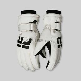 Gants de ski JSJM nouveaux gants de Ski hommes femmes chauds Sports de plein air gants imperméables résistant au froid Snowboard gants Ultra-épais unisexe L23118