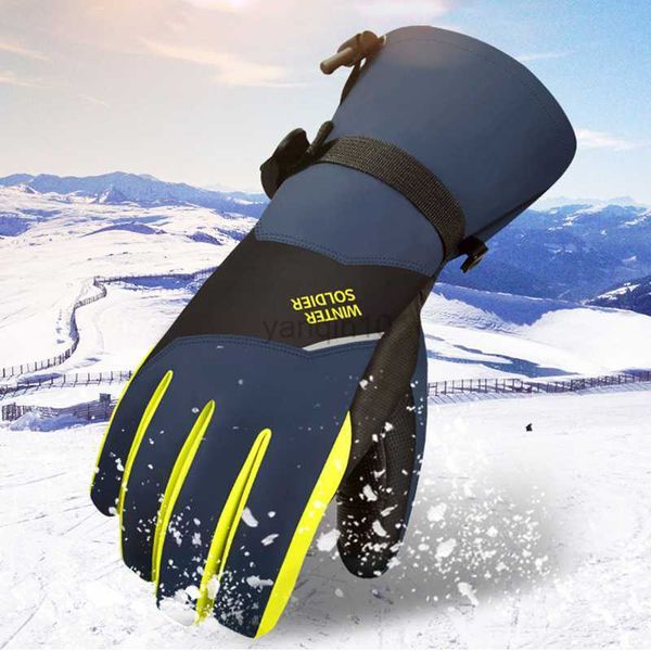 Gants de ski Men de ski tactile Gants de snowboard ski