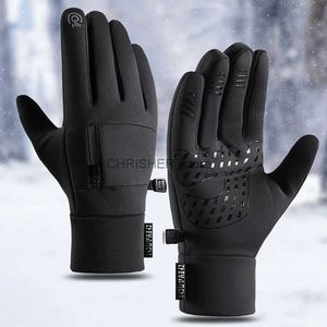 Skihandschoenen Outdoor Sneeuwsporten Guantes Winter Waterdichte Skihandschoenen Warm houden Fleece Fietsen Wanten Rijden Vissen Wandelen Klimmen HandschoenenL23118