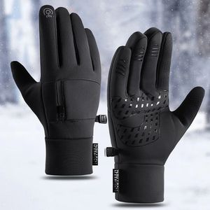 Skihandschoenen Buitenshuis Sneeuwsporten Guantes Winter waterdicht Warm houden Fleece Fietsen Wanten Rijden Vissen Wandelen Klimmen 231129