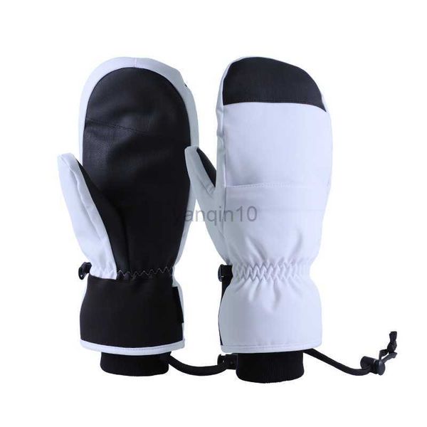 Guantes de esquí Mitones de esquí Pantalla táctil conductora a prueba de viento Impermeable Cinco dedos internos Esquí Guantes de snowboard de invierno Deportes al aire libre HKD230727