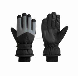 Gants de ski Gants d'équitation de ski pour hommes et femmes Écran tactile imperméable et chaud Hiver Snowboard Snowbike Main Cadeaux chauds HKD230727