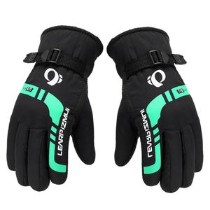 Gants de Ski Thermique Pour Hommes Hiver En Plein Air Moto Équipement D'équitation Coupe-Vent Épaississement 221020