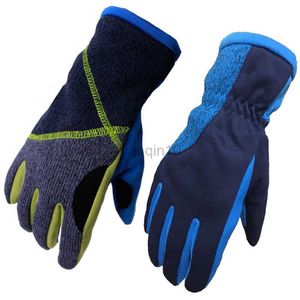 Gants de ski chauds hommes gants de ski de montagne sport montagne femme neige mitaines imperméables femme cyclisme mitaines snowboard homme gant vêtements HKD230727 HKD230727