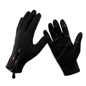 Gants de ski coupe-vent Sports de plein air Ski écran tactile gant cyclisme vélo alpinisme militaire moto course L221017