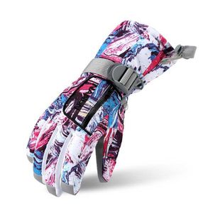 Gants De Ski Hiver Famille Gants De Ski Filles Garçons Gants Chauds Imperméables Hommes Femmes Enfants Coupe-Vent Sports Ski Snowboard Escalade Gants HKD230727