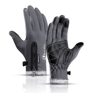 Skihandschoenen Winter Men Dames Thermisch skiën Fleece Waterdicht Snowboard Touchscreen Sneeuw Motorfiets Warm wanten 230814