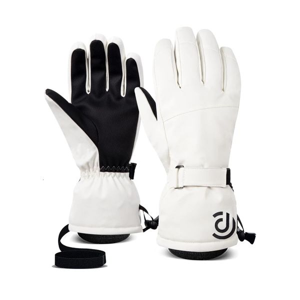 Gants de ski hiver hommes femmes coupe-vent chaud imperméable écran tactile polaire antidérapant Snowboard motoneige cyclisme ski 230926