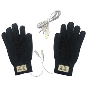 Gants de ski Hiver Pêche en plein air Chauffé Mitaines à doigts complets Portable USB Chauffage électrique Coupe-vent Sports doux Chauffe-mains 230909