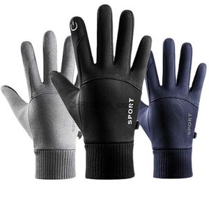 Skihandschoenen Winter Ski Fleece Handschoenen Waterdicht Warm Heren Dames Handschoen TouchScreen Winddicht Antislip Vissen Fietsen Motorsport HandschoenenL23118