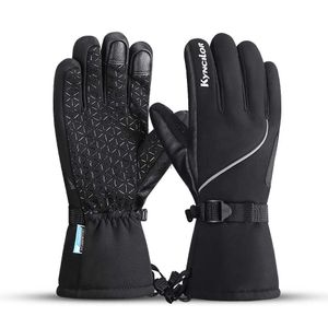 Ski Handschoenen Winter Ski Handschoenen Touch Screen Warm Mannen Motorfiets Fietsen Mitten Rijuitrusting Winddicht Waterdicht Snowboard Thermische Handschoenen HKD230727