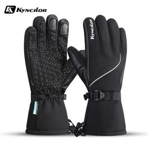 Guantes de esquí Guantes de esquí de invierno Pantalla táctil Guantes de esquí impermeables y cálidos Scooter al aire libre Montar a prueba de viento Motocicleta Bicicleta de esquí Guantes para hombres HKD230727